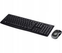 Zestaw bezprzewodowy klawiatura + mysz Logitech MK270 920-004508 czarny