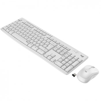 Zestaw bezprzewodowy klawiatura + mysz Logitech MK295 Silent 920-009824 biały - Logitech