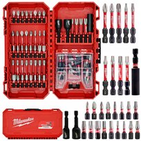 Zestaw bitów udarowych do wkrętarki 75el Milwaukee