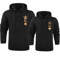 Zestaw Bluzy Dla Par Bluza Dla Par King Queen Dla Zakochanych Na Walentynk