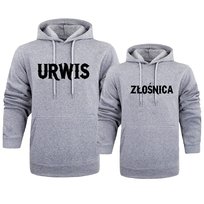 Zestaw Bluzy Dla Par Bluza Dla Par Urwis Złośnica Walentynki Dla Zakochany inna (Inny)