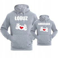 Zestaw Bluzy Dla Par Łobuz Łobuziara Łapki Bluza Dla Zakochanych Walentynk