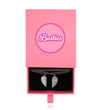 Zestaw Bransoletek, Besties, Srebrne, 2 Szt. - Empik