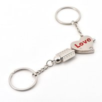 Zestaw breloczków do kluczy dla zakochanych pakiet miłości prezent dla pary