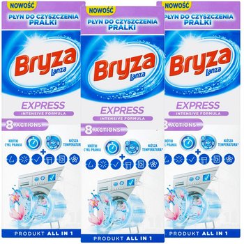 Zestaw Bryza Lanza Express Świeży Płyn do Czyszczenia Pralki 750ml - Bryza