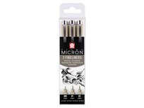 Zestaw cienkopisów Sakura Pigma Micron, 3 sztuki (005, 01, 03), czarne
