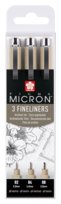 Zestaw cienkopisów Sakura Pigma Micron, 3 sztuki (02, 04, 08), czarne Sakura