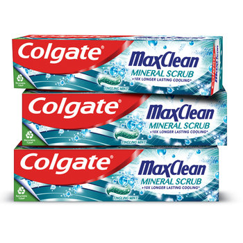 Zestaw COLGATE MAX CLEAN MINERAL pasta do zębów 3 x 100 ml - Colgate