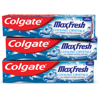 Zestaw COLGATE MAX FRESH COOLING pasta do zębów 3 x 100 ml - Colgate