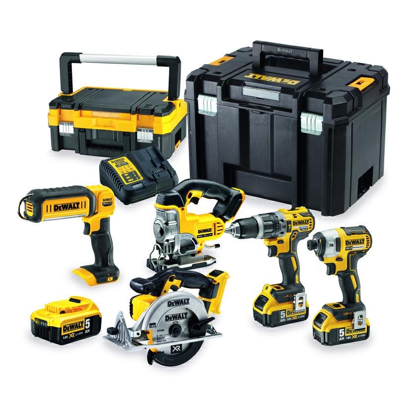 Zestaw Combo DEWALT, 18 V DCK551P3T 3x5.0Ah