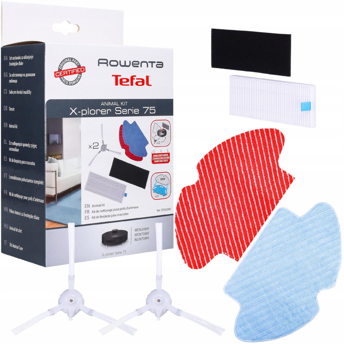 Zestaw Czyszczący Tefal X-Plorer Serie 75 - Tefal | AGD Sklep EMPIK.COM