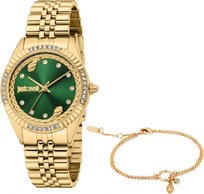 Zestaw damski JUST CAVALLI JC1L361M0065 zielony fashion na prezent Just Cavalli