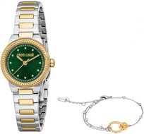 Zestaw damski ROBERTO CAVALLI RC5L117M0065 zielony fashion na prezent Roberto Cavalli