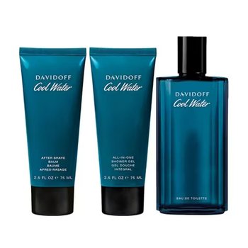 Zestaw Davidoff Cool Water Edt 125ml + Shower Gel 75ml + After Shave Balm 75ml - Davidoff