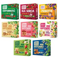 Zestaw Degustacyjny Dobra Kaloria Mini Batoniki NA PREZENT Mix 8 Smaków