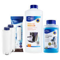 Zestaw Delonghi - AL-S002 2szt, Uniwersalny Odkamieniacz Aqualogis 1L, Płyn Czysczący System Mleczny Latteo 250ml