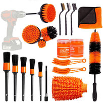 Zestaw detailingowy do czyszczenia pielęgnacji samochodu szczotki żel Timeless Tools
