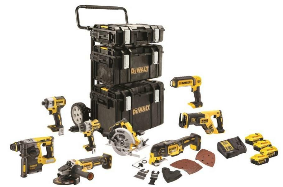 Zestaw DEWALT Combo, 18 V, 8-elementowy