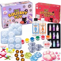 Zestaw DIY do tworzenia antystresowych łapek Squishy
