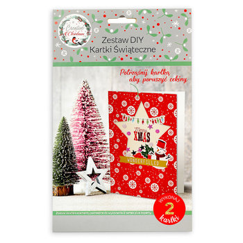 Zestaw DIY, Kartki świąteczne, Boże Narodzenie - Creative Christmas