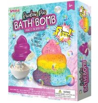 Zestaw DIY Tęczowe Kule Musujące do Kąpieli Dla Dzieci Zrób to Sam Prezent