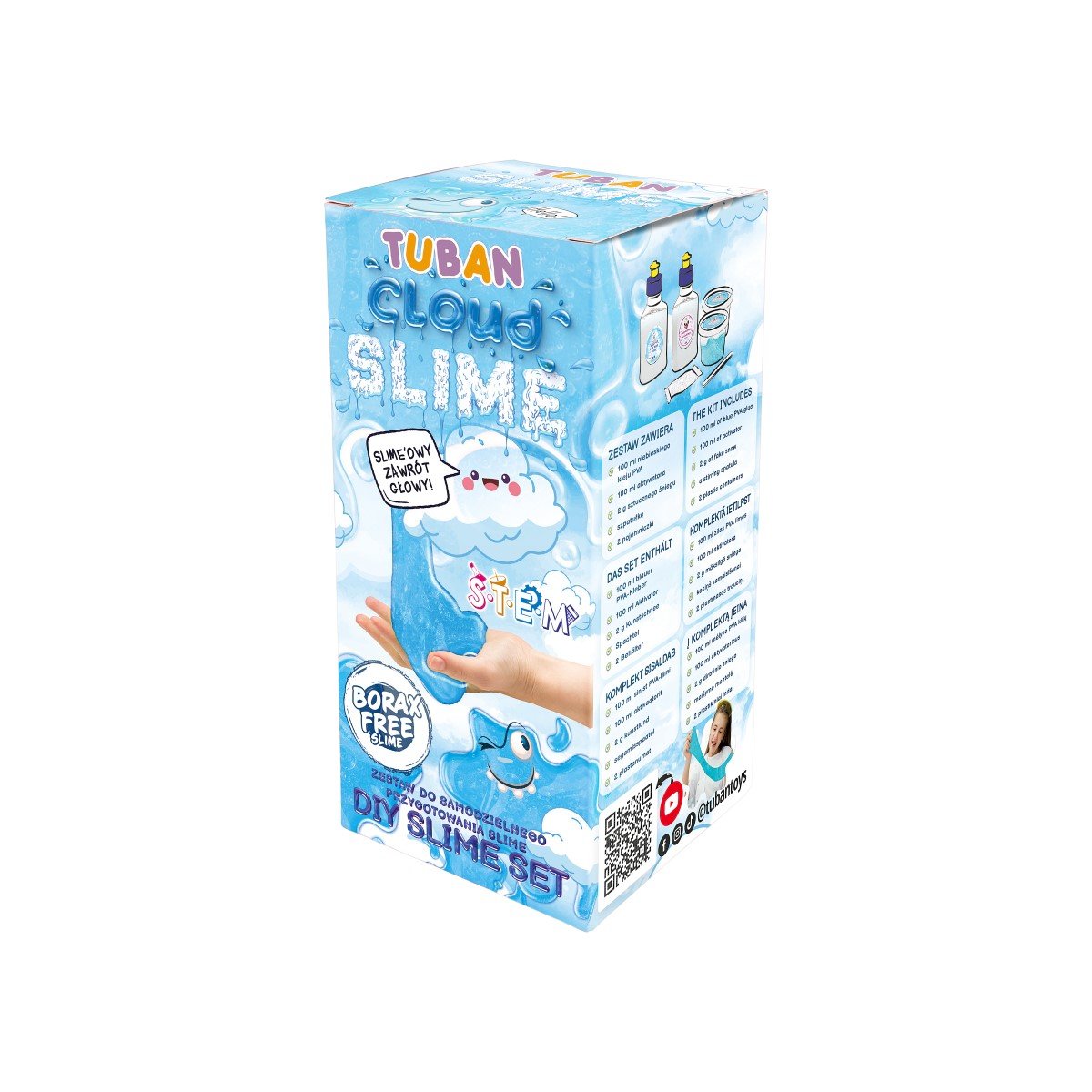 Zestaw – Diy Tuban Slime – Chmurka