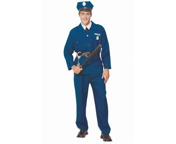 Zestaw dla dorosłych Policjant Przebranie Strój Kostium na Imprezę rozm. 52 - Inna marka