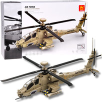 ZESTAW DLA DZIECI KLOCKI HELIKOPTER