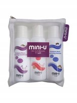 ZESTAW DLA DZIECI SZAMPON + ODŻYWKA + ŻEL + KOSMETYCZKA 3X100 ML MINI-U