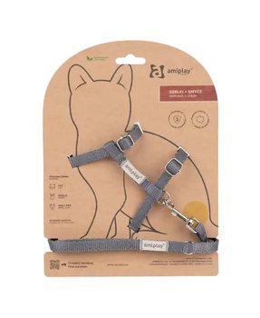 Zestaw dla kota Samba M szary - Amiplay