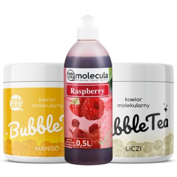 Zestaw do Bubble Tea Molecula liczi mix