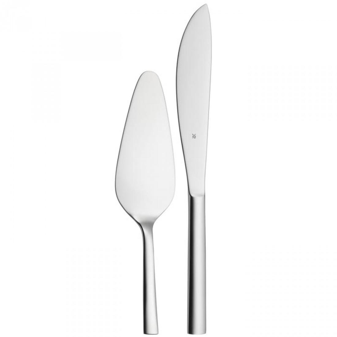 WMF Wmf Zestaw Do Ciasta Nuova, Srebrny, 2 Elementy