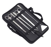 ZESTAW DO CZYSZCZENIA AKWARIUM czyszczenie akwariów 5 el. + etui AG85G Aptel