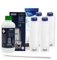 Zestaw Do Delonghi AL-S002 4szt, Odkamieniacz EcoDecalk 500ml 1szt Szczotka AQ-434