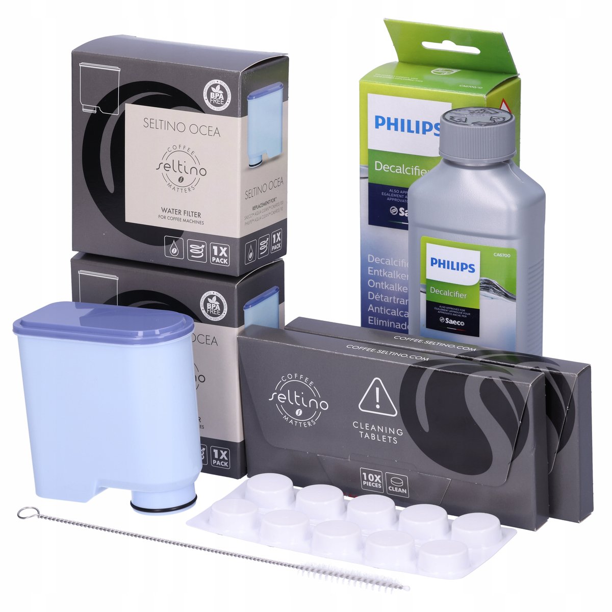 ZESTAW DO EKSPRESU Saeco Philips 2 FILTRY ZAMIENNE-Zdjęcie-0