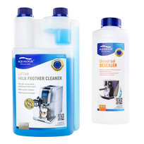 Zestaw do Ekspresu - Uniwersalny Odkamieniacz Aqualogis 500ml, Płyn Czyszczący Aqualogis Latteo 1L