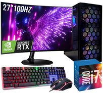 ZESTAW DO GIER Gamer Expert I7|32GB|2TB|RTX 3060 12GB +27' VA LED