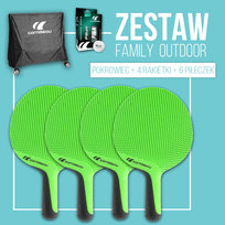 Zestaw do gry w tenisa stołowego Outdoor Cornilleau