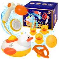 Zestaw Do Kąpieli Kaczuszki Z Prysznicem Kaczka Łódk Do Wody Z Nakładkami, gra planszowa