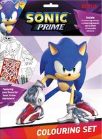 Zestaw Do Kolorowania Z Naklejkami Sonic Sn00014 Kids Euroswan