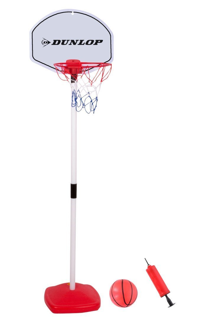 Фото - Баскетбольне кільце Dunlop Zestaw do koszykówki + piłka pompka  117cm 