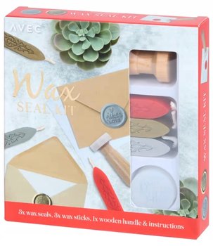 Zestaw do lakowania do pieczęci woskowych z wosku do stempli wosk do listów - Inna marka