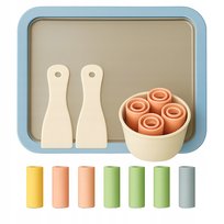 Zestaw do lodów tajskich profesjonalny 2 szpatułki domowe lody tajskie ice Toys4boys