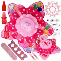Zestaw Do Malowania Makijażu Dla Dzieci Make Up Paznokci Prezent Na Święta Z1147