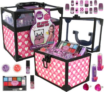 Zestaw Do Malowania Makijażu, Paznokci, W Kuferku Dla Dzieci, U349 - Stator