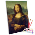 Zestaw do malowania po numerach, 40x50 cm, Mona Lisa - 123Art