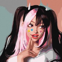 Zestaw do malowania po numerach. 