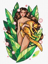 Zestaw do malowania po numerach. 