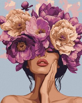 Zestaw do malowania po numerach. "Melodia kwiatуw" 40x50cm KHO8416 - Ideyka