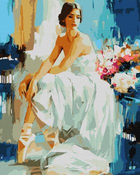 Zestaw do malowania po numerach. "Moje życie - balet ©BOND Tetiana" 40х50cm, KHO2560 - Ideyka